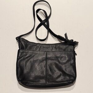 Margot Classic Black Crossbody Bag